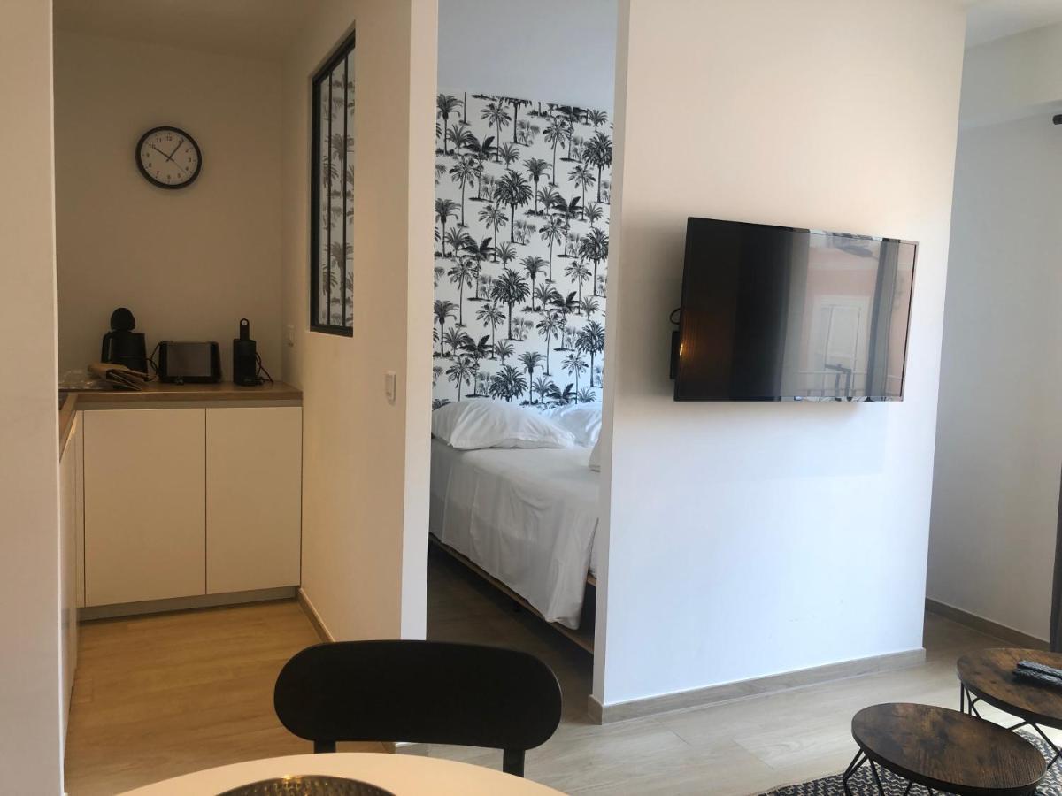 Beau studio neuf situé au centre Cannes Exterior foto